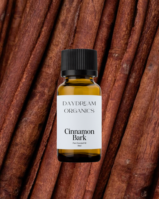 Our uncertified organic Cinnamon Bark (Cinnamomum verum) essential oil delivers a rich, warm, and unmistakably sweet-spicy aroma—bold, fiery, and deeply aromatic, with notes that are both comforting and energizing.
Emotionally and energetically, Cinnamon Bark is stimulating, uplifting, and empowering, known to ignite passion, motivation, and inner warmth. It’s a beautiful oil for creating a cozy, invigorating atmosphere and supporting emotional resilience.