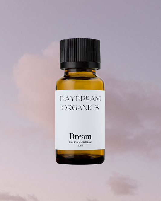 Our Dream essential oil blend has been mindfully crafted to awaken the senses and invite a state of deep inner vision, supporting both lucid dreaming and gentle daydreaming with ease. Designed to inspire clarity, relaxation, and dream recall, this blend encourages you to drift into the liminal space where imagination and intuition meet.