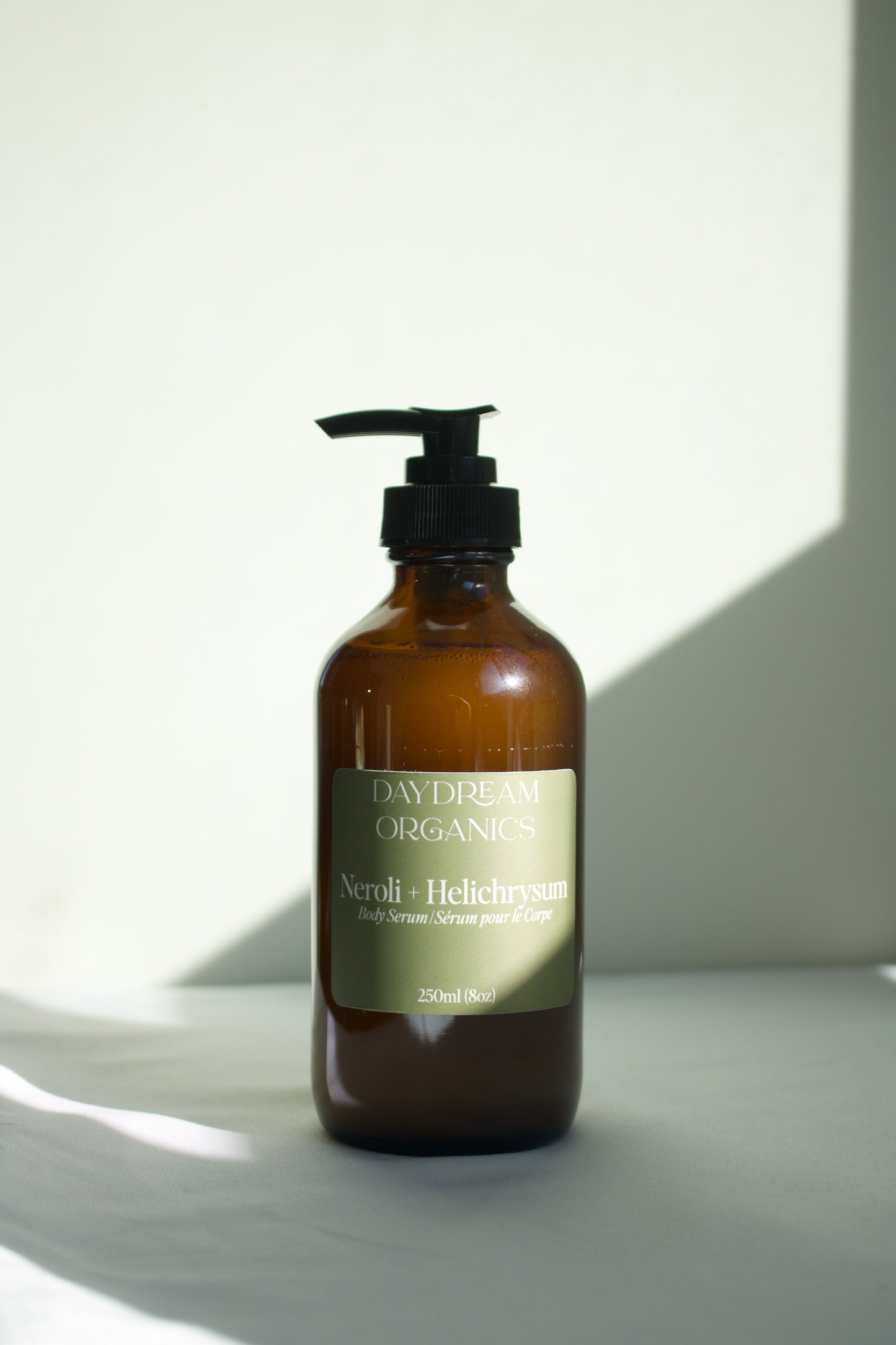 Our Body Serum is a rich, deeply nourishing natural skin treatment designed to replenish dry skin and lock in lasting moisture. Handcrafted with a blend of organic oils, butters, and waxes, this serum melts into the skin effortlessly leaving it feeling soft, smooth, and comfortably hydrated. 