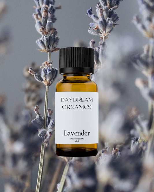 Our uncertified organic Lavender essential oil is steam distilled from the flowers growing in the French countryside. Lavender offers a floral, sweet and herbaceous aroma. 
Emotionally and energetically, Lavender is cooling, drying, soothing and deeply calming.