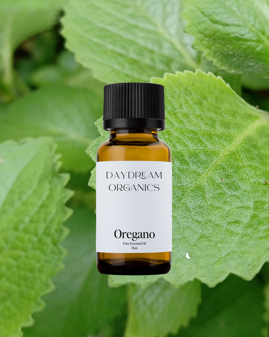 Our uncertified organic Oregano essential oil offers a delicate, green, herbaceous, peppery, sweet and warming aroma. 
Emotionally and energetically, Oregano essential oil is warming, calming, stimulating and supports emotional healing, reflection and introspection.