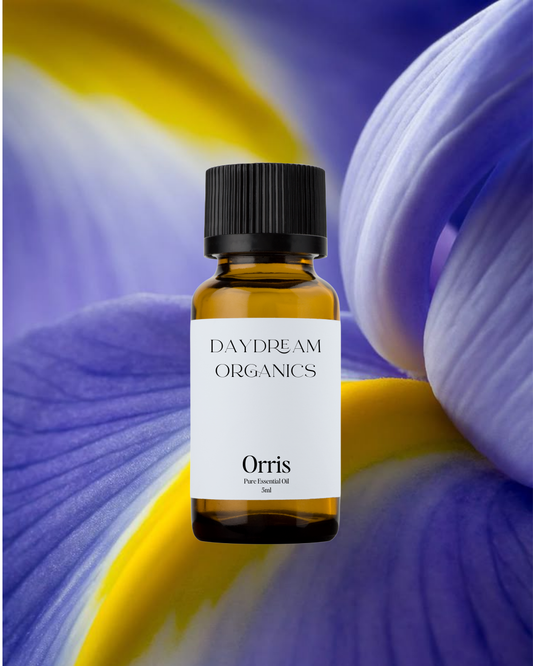 Our ethically wildcrafted Orris Absolute essential oil offers a floral, woody, sweet, earthy and soft aroma.
Emotionally and energetically, Orris Absolute is relaxing and supports emotional balance. Orris Root is also known for its uplifting, aphrodisiac properties.