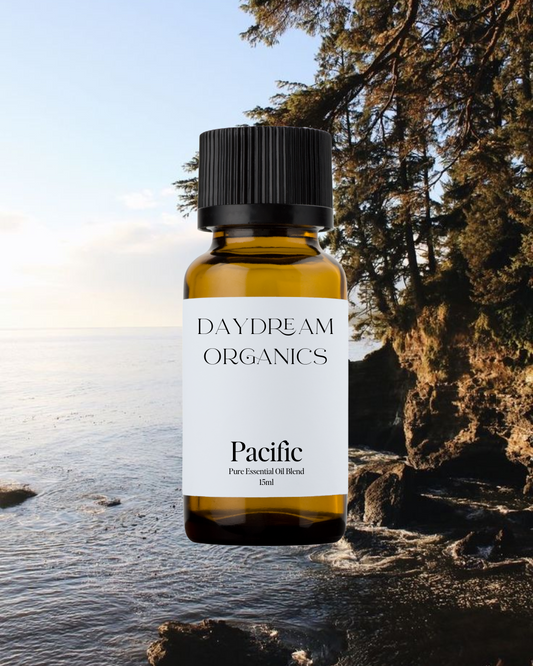 Our Pacific essential oil blend has been handcrafted to transport you to the coastal forests of the Pacific Northwest. This blend is reminiscent of towering evergreens and fresh, coastal air.
All of our essential oils are 100% pure and made using ethically wildcrafted or organically cultivated plants.
