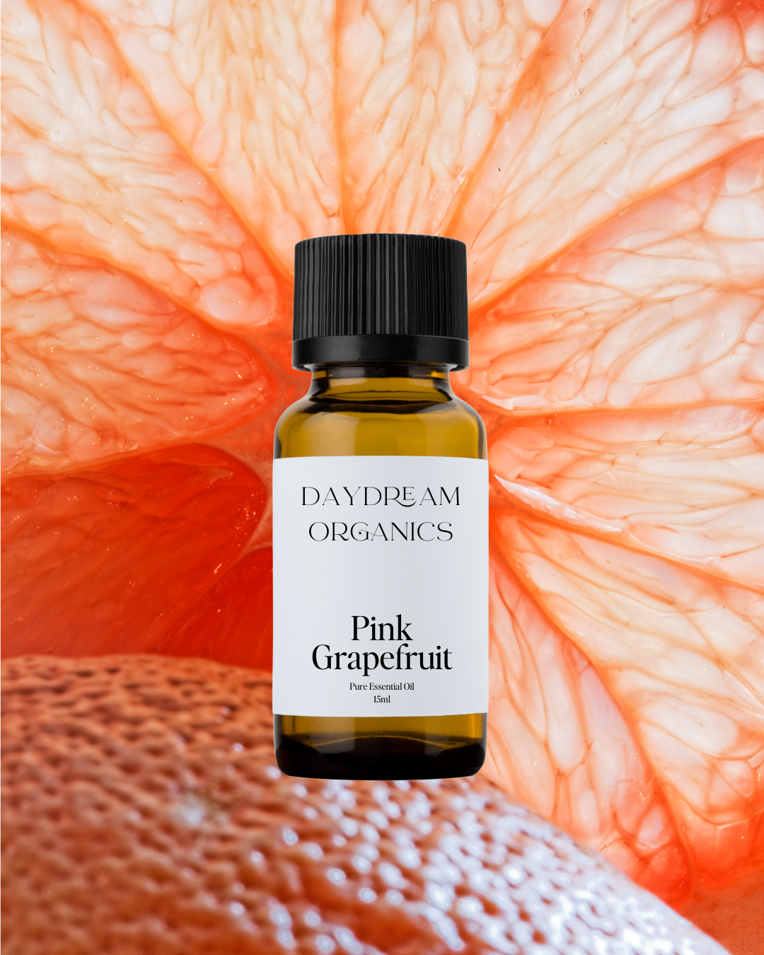 Our uncertified organic Pink Grapefruit essential oil offers a fresh, light, citrusy, sweet and slightly bitter aroma.
Emotionally and energetically, Grapefruit essential oil is uplifting, cleansing, comforting and balancing. Grapefruit promotes positive energy and is considered to be mildly euphoric. Grapefruit can also help to balance and soothe in times of overstimulation.