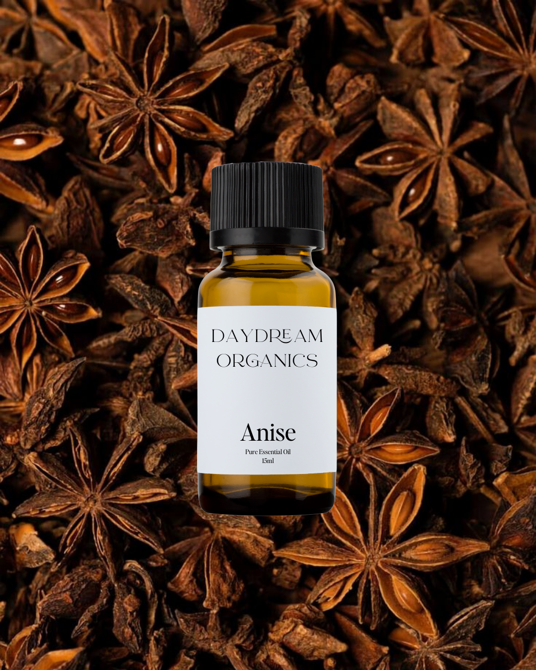 Our uncertified organic Anise essential oil features a sweet, warm, and spicy aroma with a distinct licorice-like note, both comforting and stimulating in its character.

Emotionally and energetically, Anise is known for its calming, clarifying, and gently uplifting properties, often used to ease tension, encourage relaxation, and support a sense of mental clarity and emotional balance.