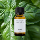 Our uncertified organic Basil (Ocimum basilicum) essential oil offers a fresh, sweet, and slightly spicy aroma with green, herbaceous undertones, known for its ability to awaken the senses and sharpen the mind.

Emotionally and energetically, Basil is clarifying, uplifting, and mentally stimulating, making it a powerful ally for clearing mental fog, enhancing focus, and restoring a sense of balance and clarity during times of overwhelm.