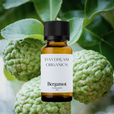 Our uncertified organic Bergamot essential oil offers a bright, citrusy aroma with delicate floral and slightly spicy undertones, striking a beautiful balance between uplifting freshness and gentle warmth.

Emotionally and energetically, Bergamot is known for its mood-lifting, calming, and harmonizing properties, helping to ease anxiety, boost confidence, and create a sense of lightness and emotional clarity.