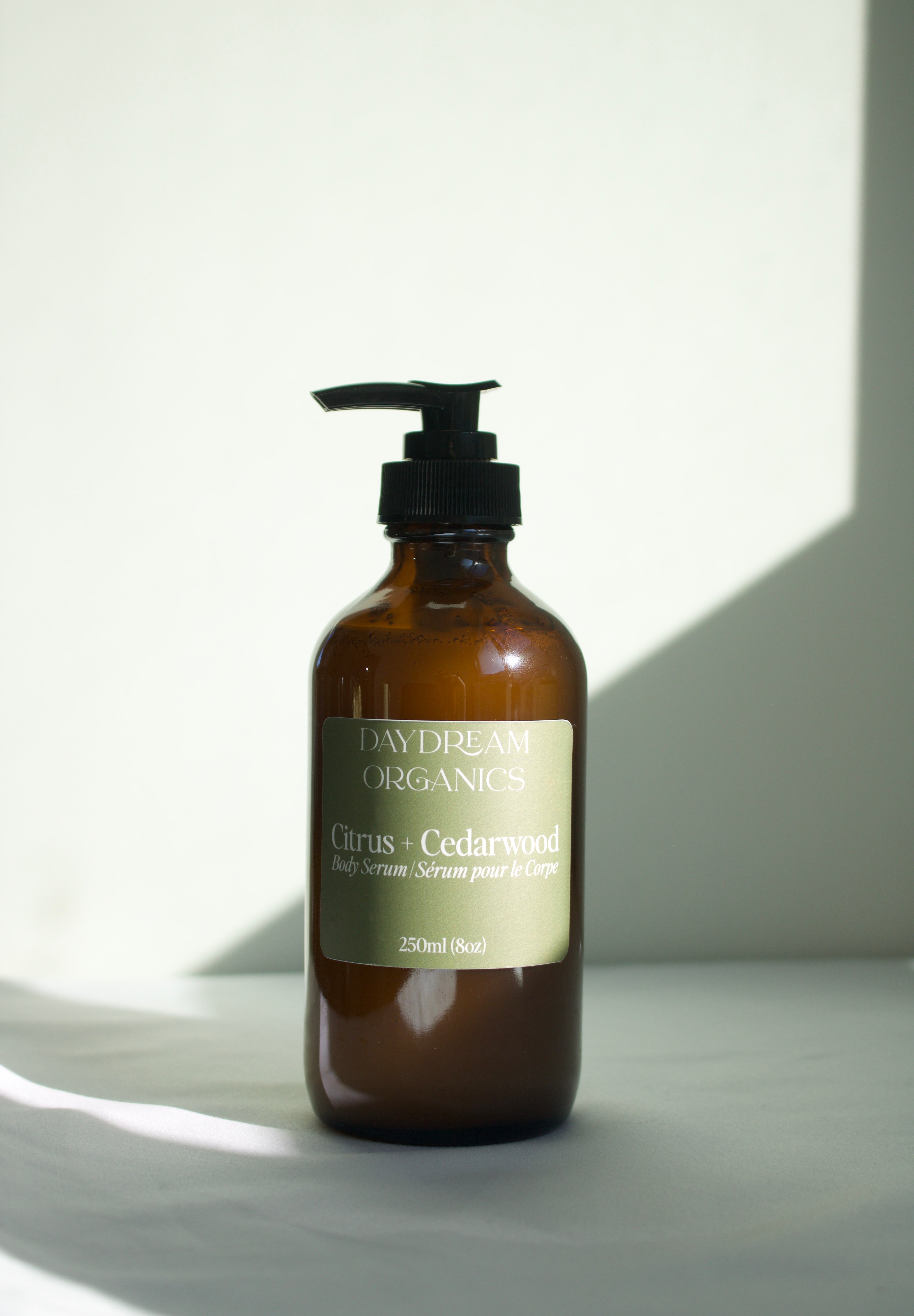 Our Body Serum is a rich, deeply nourishing natural skin treatment designed to replenish dry skin and lock in lasting moisture. Handcrafted with a blend of organic oils, butters, and waxes, this serum melts into the skin effortlessly leaving it feeling soft, smooth, and comfortably hydrated.&nbsp;