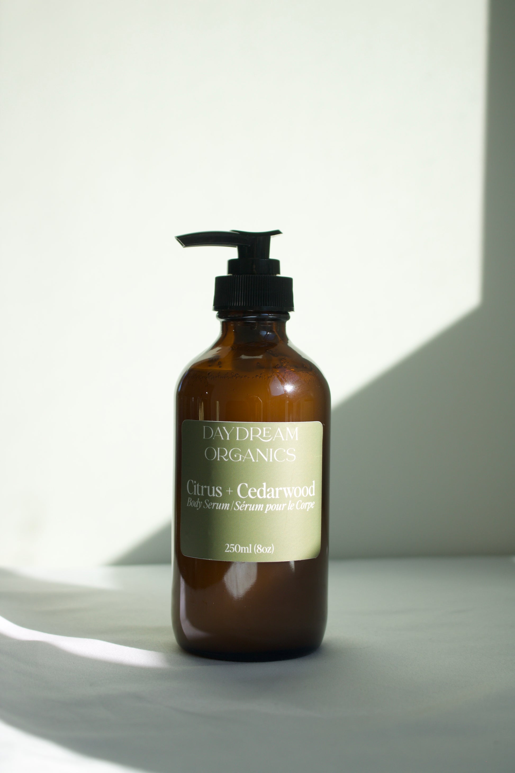 Our Body Serum is a rich, deeply nourishing natural skin treatment designed to replenish dry skin and lock in lasting moisture. Handcrafted with a blend of organic oils, butters, and waxes, this serum melts into the skin effortlessly leaving it feeling soft, smooth, and comfortably hydrated.&nbsp;