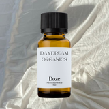 Our Doze Essential Oil Blend has been handcrafted to help you doze off to sleep with ease. Say goodbye to restlessness and hello to deep relaxation with this blend of nature's best sleep supporters.

All of our essential oils are 100% pure and made using ethically wildcrafted or organically cultivated plants.
