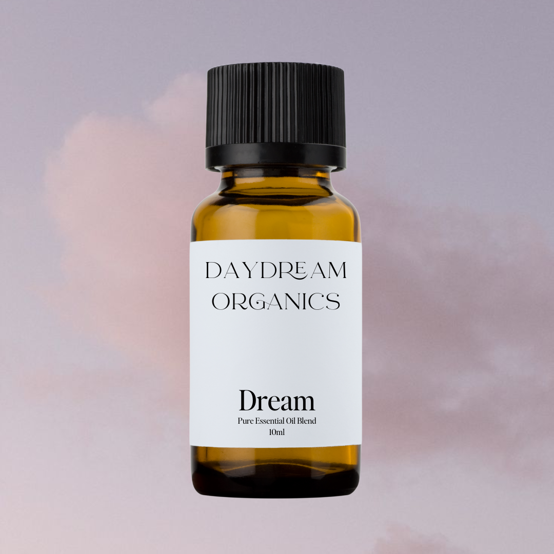 Our Dream essential oil blend has been mindfully crafted to awaken the senses and invite a state of deep inner vision, supporting both lucid dreaming and gentle daydreaming with ease. Designed to inspire clarity, relaxation, and dream recall, this blend encourages you to drift into the liminal space where imagination and intuition meet.