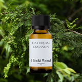 Our uncertified organic Hinoki Wood essential oil offers a soft, woody, and citrusy aroma with delicate earthy and slightly smoky undertones.

Emotionally and energetically, Hinoki is calming, grounding, and spiritually uplifting, traditionally used to promote tranquility, reduce stress, and cultivate a sense of peaceful presence and inner stillness.