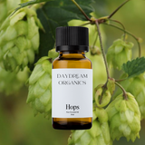 Our uncertified organic Hops essential oil offers a floral, herbaceous, bitter aroma. Hops are commonly known for their role in beer brewing. 

Emotionally and energetically, Hops are uplifting, relaxing, energizing and motivating. 