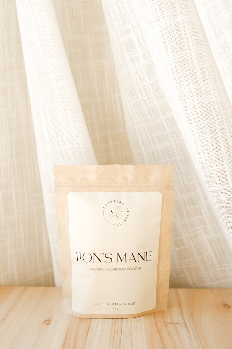 Our 100% organic Lions Mane mushroom powder can be used as a nootropic to enhance the mood, memory, focus and concentration making this mushroom your new go-to for supporting cognitive health. 