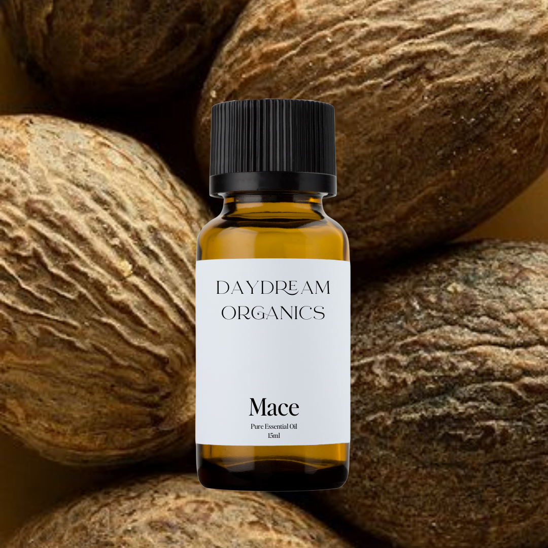 Our uncertified organic Mace essential oil offers a similar aroma to nutmeg, but is slightly sweeter and more delicate in its undertones. 

Emotionally and energetically, Mace is warming, opening, comforting and calming. Mace is known for its ability to promote a tranquil environment and support feelings of comfort. 
