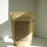 Our Mushroom Coffee is a herbalist-formulated blend of organic coffee from Smoking Gun Coffee Roasters in Chilliwack, BC and Chaga, Reishi and Lion's Mane Mushroom fruiting bodies.