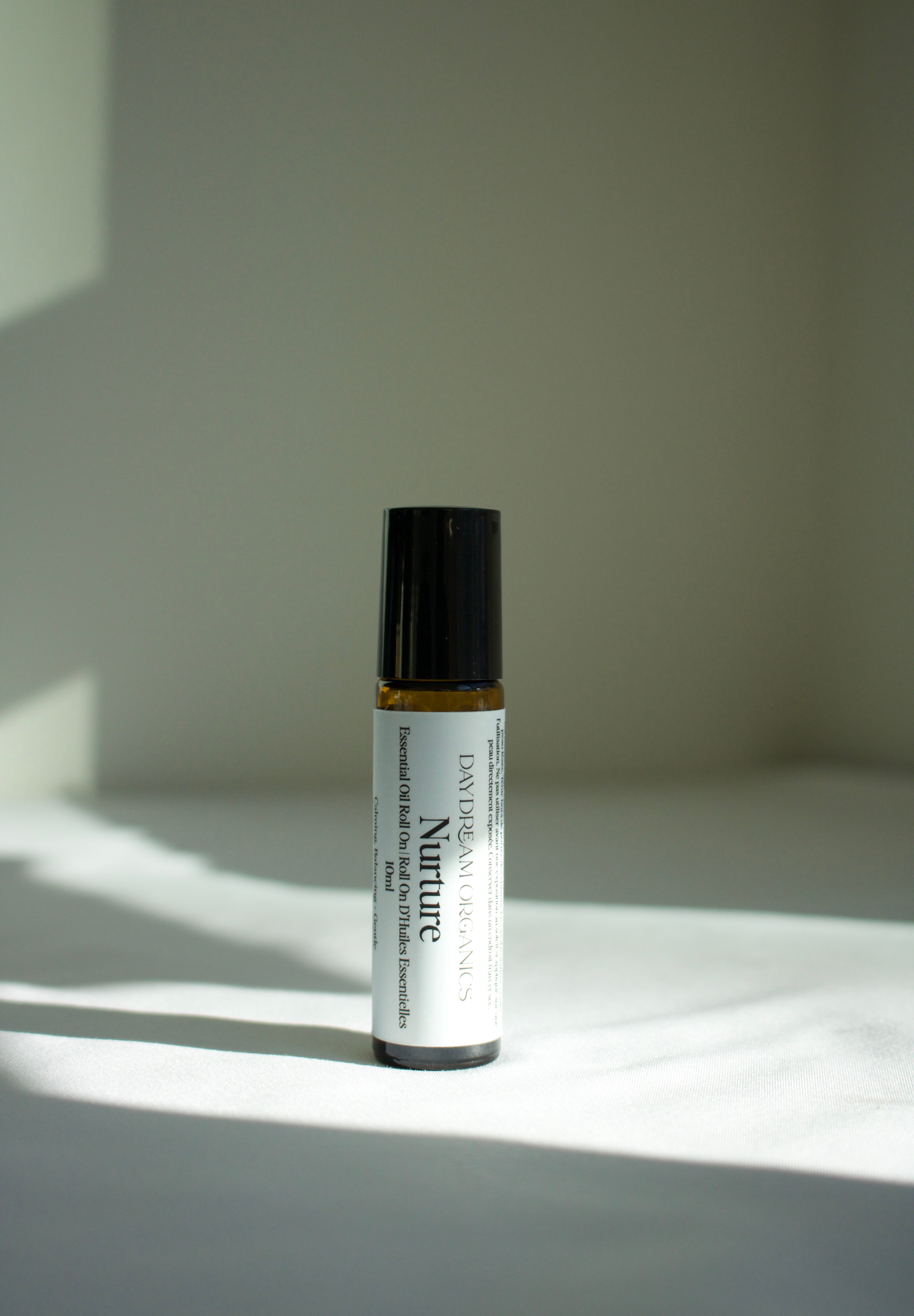 Our Nurture essential oil roll-on is a gentle essential oil roll-on that's been created for little ones and those who prefer a softer scent.