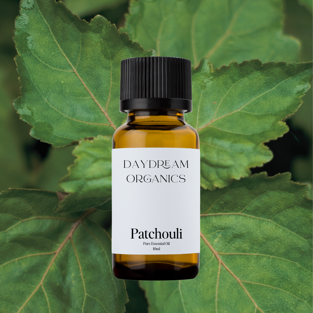 Our uncertified organic Patchouli essential oil offers a sweet, herbaceous, earthy, sensual, woody, balsamic aroma.

Emotionally and energetically, Patchouli is uplifting, balancing, and opening. Patchouli is known to open the mind and the heart, heightening the senses and helping one connect to their sensual inner being. Patchouli balances the mental, spiritual and physical realms and is highly revered for its sensual power. 