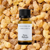 Our uncertified organic Peru Balsam essential oil offers a rich, balsamic, vanilla-like, sweet aroma with a subtle hint of Cinnamon. 

Emotionally and energetically, Peru Balsam is warming, opening and comforting. Peru Balsam is known to help soothe out of control emotions and promote a deeply tranquil environment. 