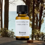 Our Retreat essential oil blend has been created to transport you to a state of deep relaxation and stillness. Just as if you were on a meditation or wellness retreat - this blend encourages a deep state of reflection, connection and peace.
