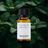 Our uncertified organic Spearmint essential oil offers a beautiful, sweet, lively, cooling and minty green aroma with subtle fruity notes.&nbsp;

Emotionally and energetically, Spearmint is invigorating, balancing and uplifting. Spearmint is known to encourage rest and relaxation as well as to support mental clarity and feelings of self confidence.