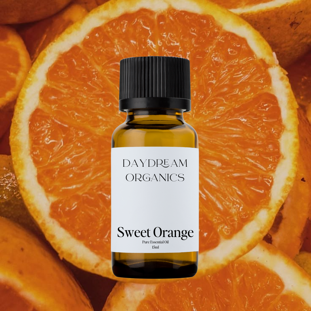 Our organic Sweet Orange essential oil is cold-pressed from oranges that are grown in the orchards of the Italian countryside. Sweet Orange offers a delicate, sweet, citrus aroma. 

Emotionally and energetically, Sweet Orange is uplifting, worry-reducing, cheerful, and supports feelings of positivity. 