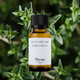 Our ethically wildcrafted Thyme essential oil offers a spicy, warm, sweet, herbaceous and clean aroma with slight peppery undertones.