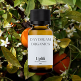 Our Uplift essential oil blend has been created to uplift the spirit and support a positive mood. This blend of oils is lively, joyful and lighthearted.