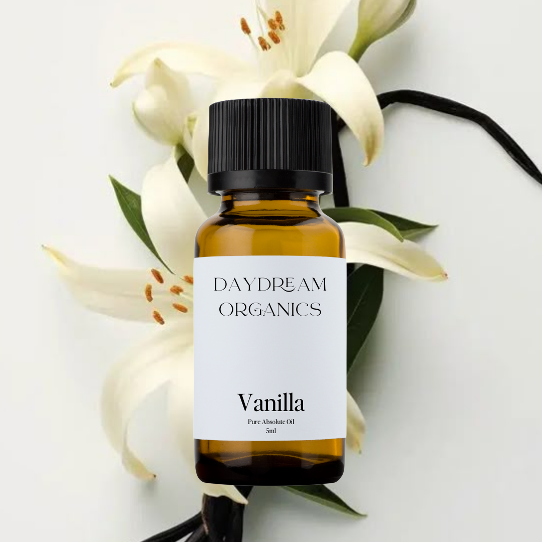Our uncertified organic Vanilla Absolute essential oil offers a deep, sweet, warm, rich and caramel-like aroma with chocolate-like nuances.