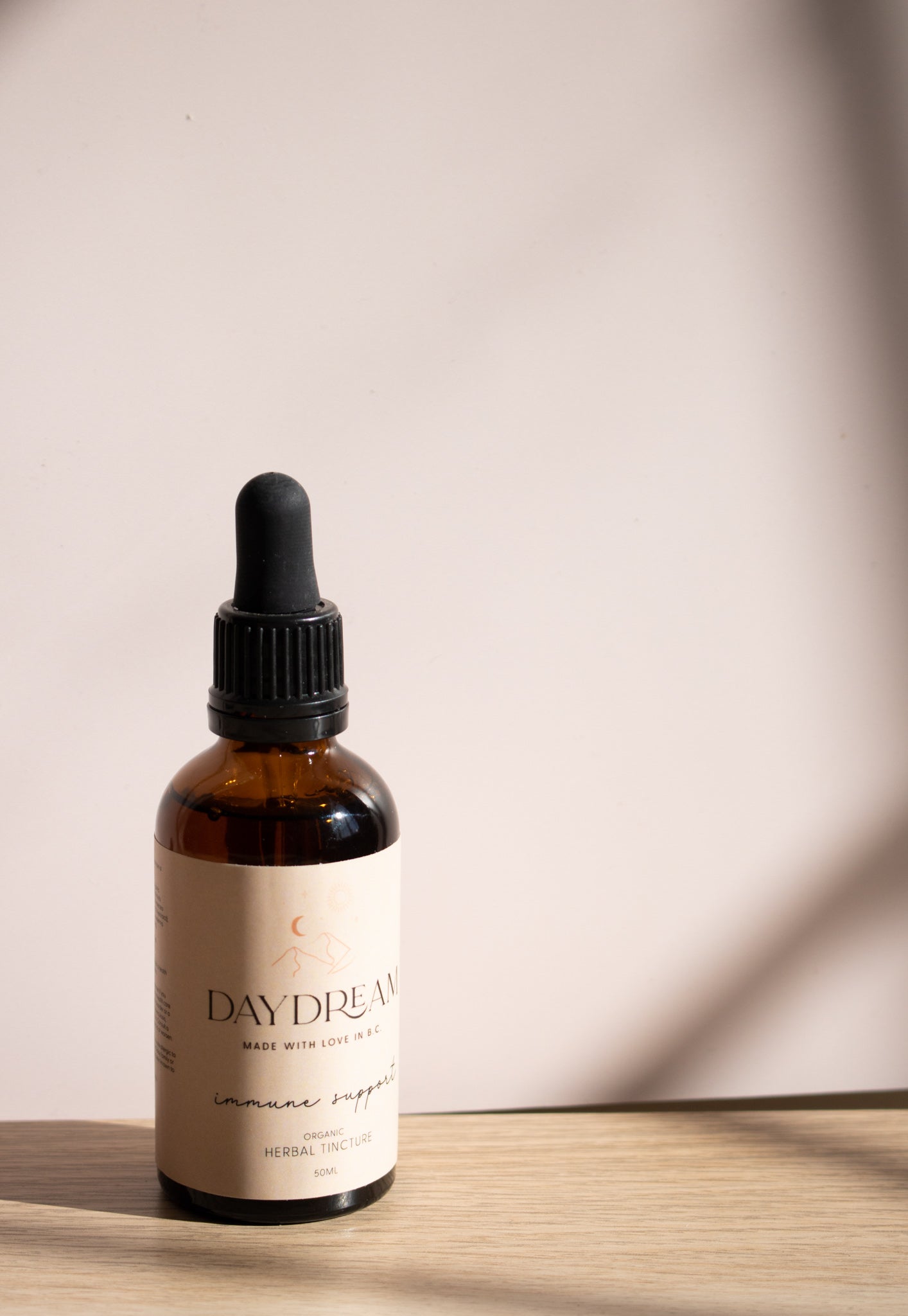 Our Immune Support Herbal Tincture is a blend of Echinacea, Astragalus & Reishi that is potent and has the ability to counter viral and bacterial infections making it a go-to formula for preventing and treating infections such as coughs, colds and flus. 