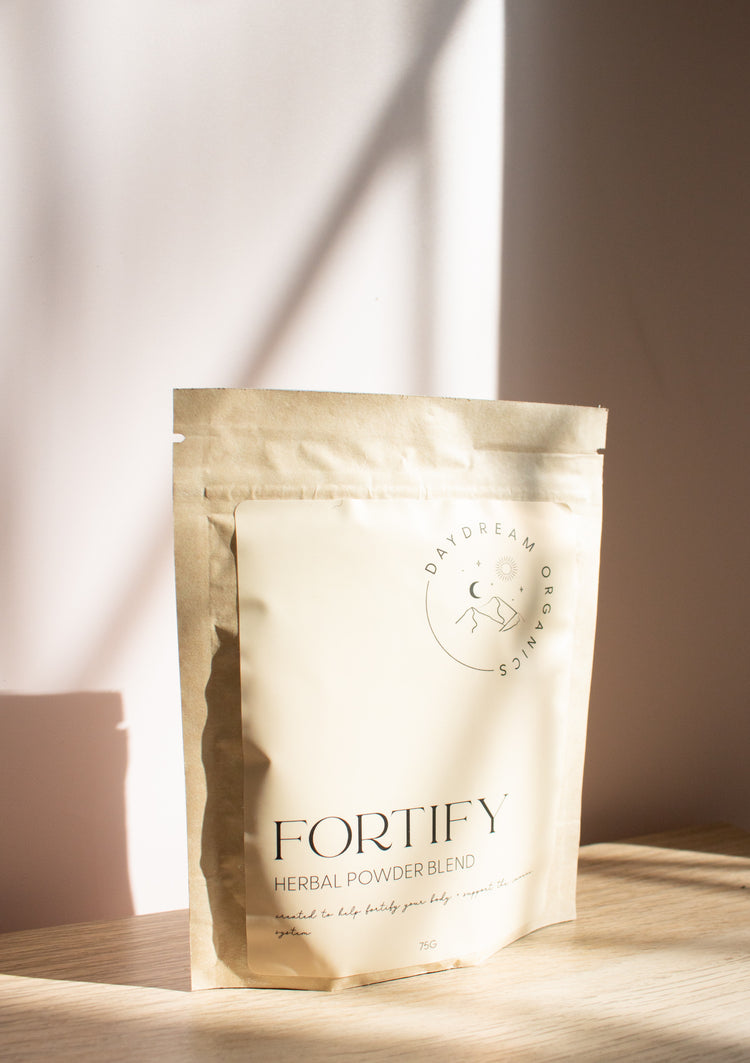 Our Fortify Herbal Powder Blend has been formulated to help you strengthen your immune system and protect your body from colds, flus and other infections.